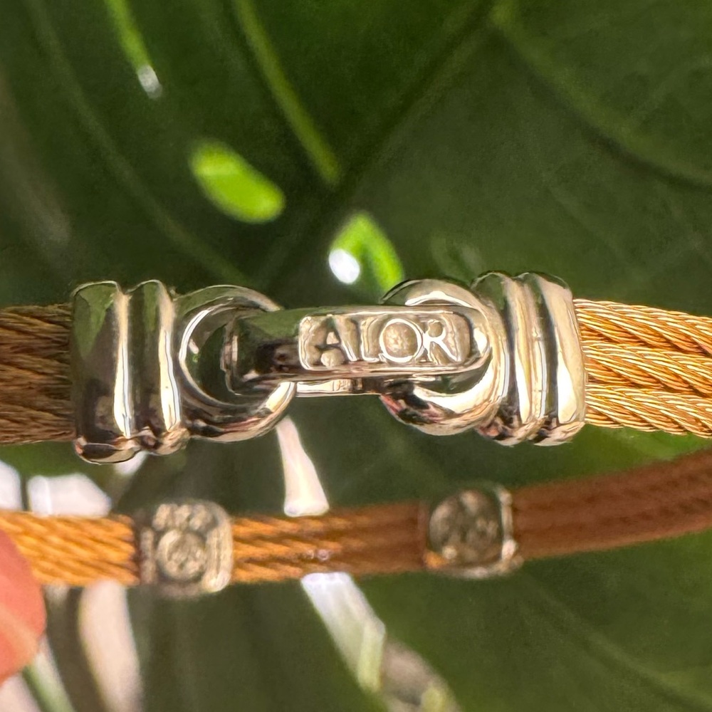 Alor Gold and Silver Bracelet - Picture 8 of 9